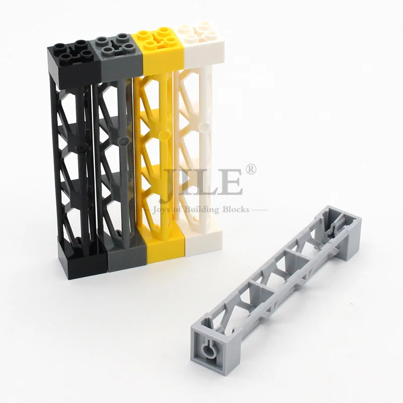 10pcs Moc Building Blocks 58827 Telegraph Pole Iron Frame Support 2x2x10 Girder DIY Bricks