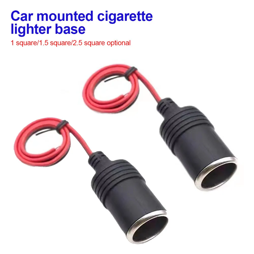 12v 10A/15A/20A/50A Car Mounted Cigarette Lighter Charger with 30cm Cable Female/Male Socket Plug