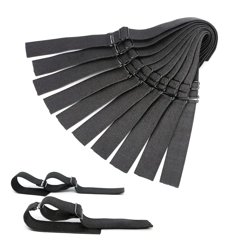 1/2/3/5/10pcs 3cm Wide Black Adjustable Elastic Band For Wigs Adjustable Straps For Wigs