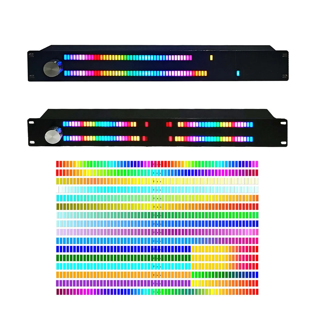 1u Audio-Musik pegel anzeige LED-Spektrum anzeige Messgerät Sprach-/Fernbedienung Induktion signal