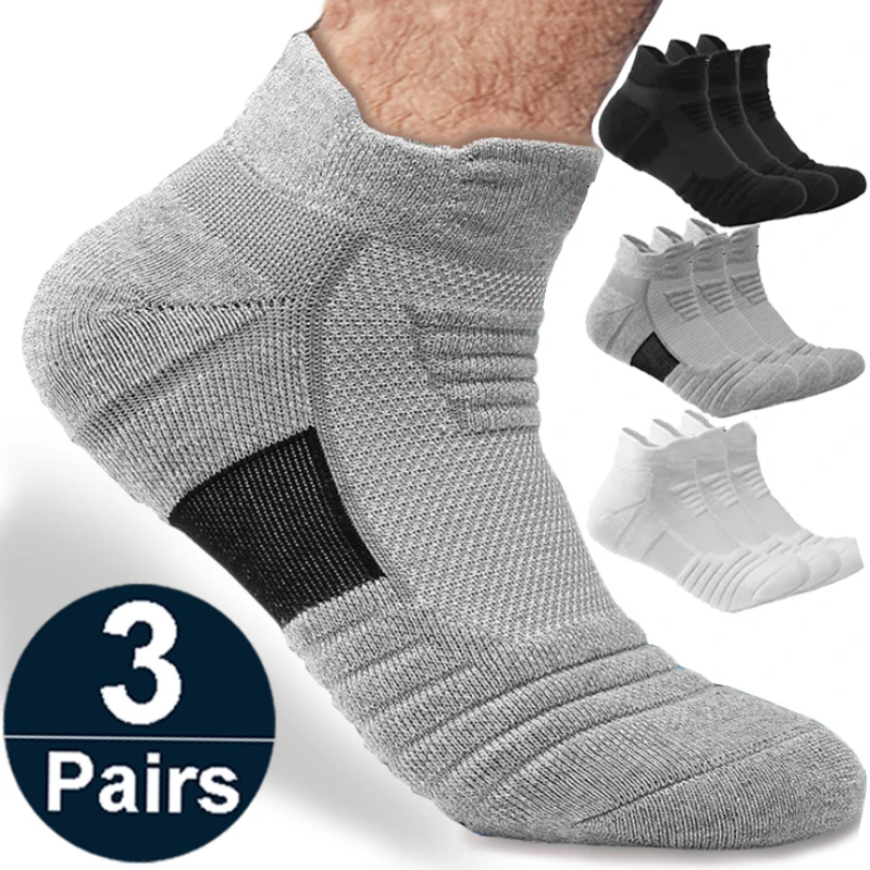 Anti-slip Football Socks Men Women Cotton Sock Short Long Tube Soccer Basketball Sport Socks