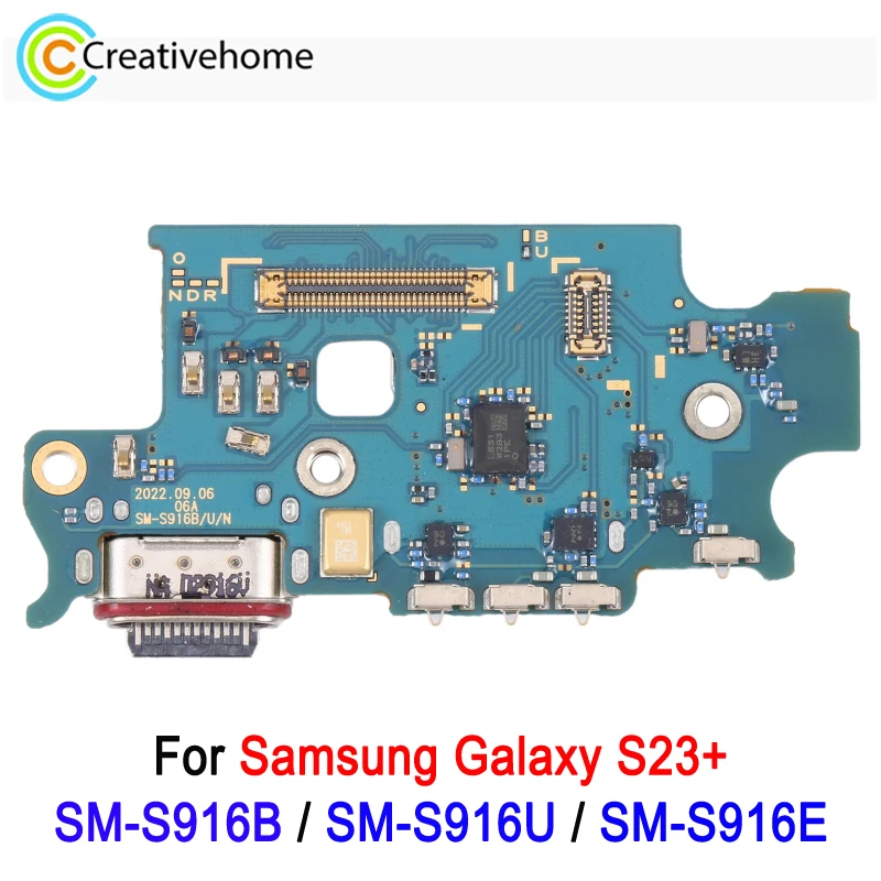Usb-aufladung port board für samsung galaxy s23 plus SM-S916B / SM-S916U / SM-S916E