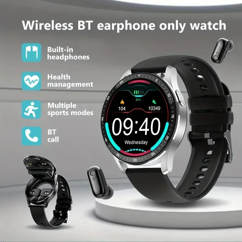 GEJIAN X7 Headset Smart Watch TWS Zwei in einem kabellosen Bluetooth Dual Headset Anruf Gesundheit