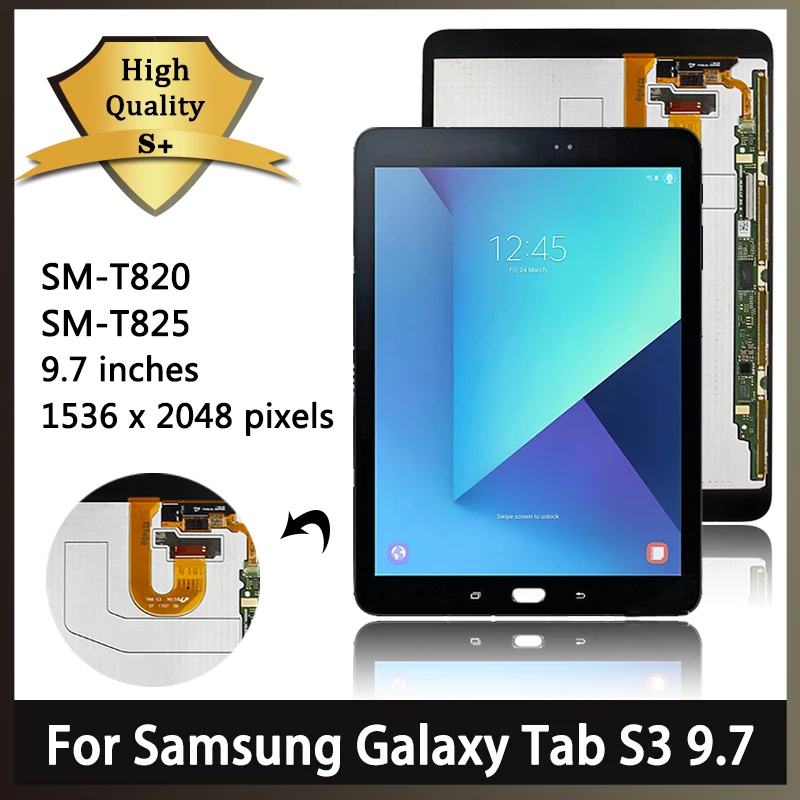 Für Samsung Tab S3 9,7 T820 T825 T827 LCD display touch screen Digitizer Montage SM-T820 Wi-Fi