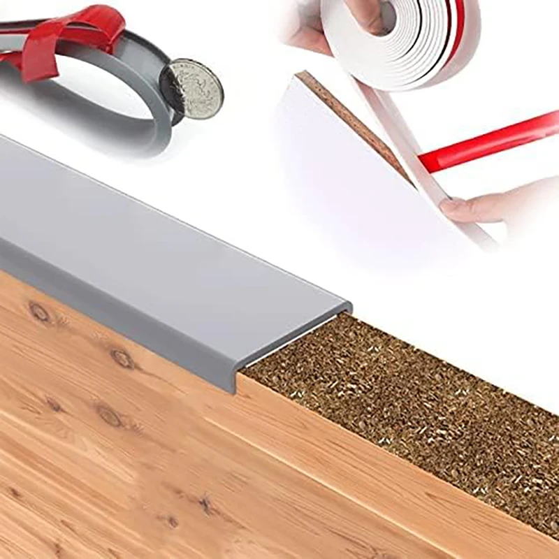 U-Vorm Flexibele Rand Banding 5M Zelfklevende Houten Bord Fineer Randen Beschermkast Meubelen