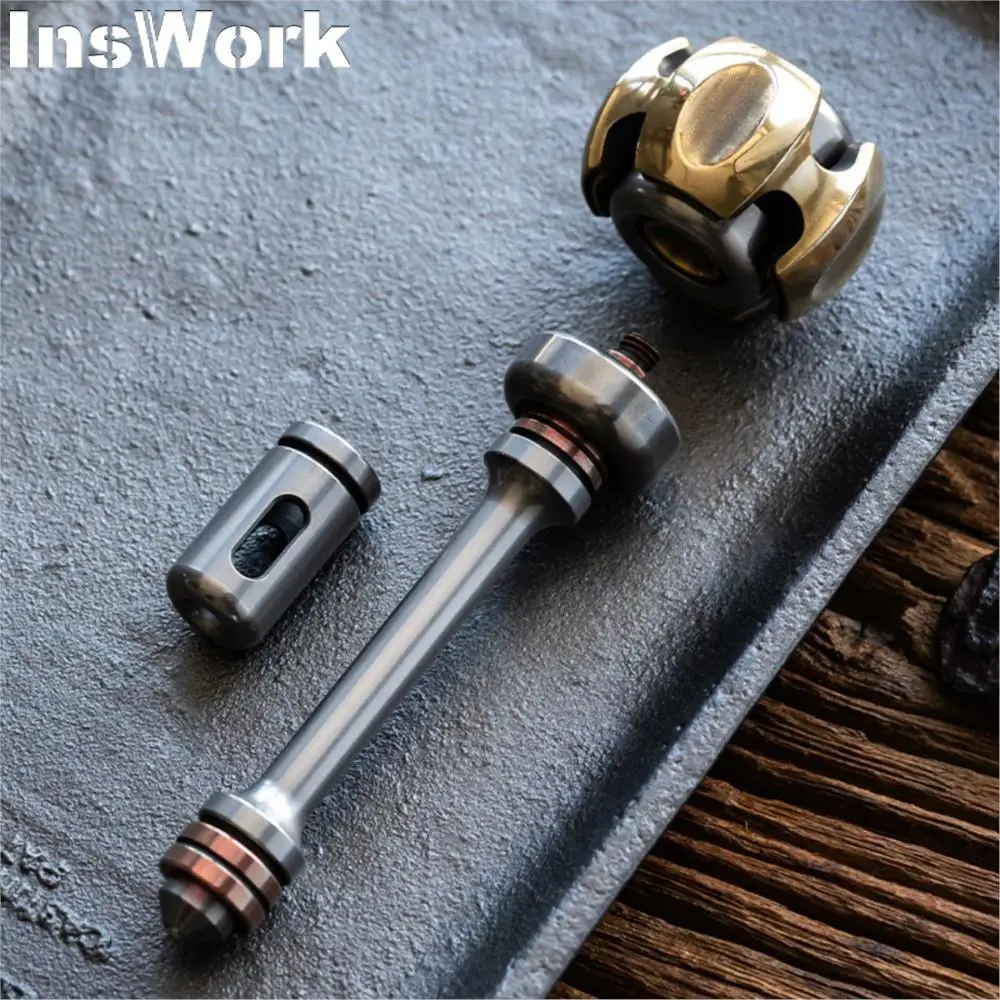 Lautie Vingertop Gyro Noiz C-NANO Edc Uitverkocht Decompressie Lichtgevende Speelgoed Metalen Fidget
