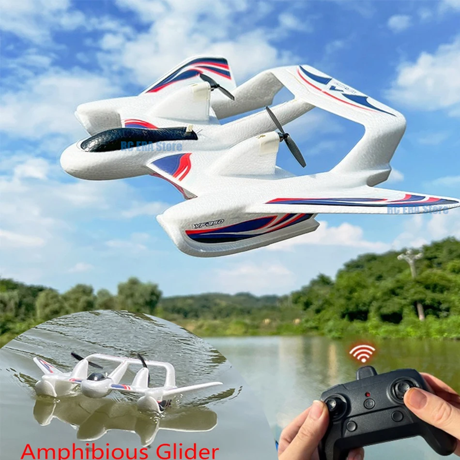 Amphibisches wasserdichtes Gyro-stabilisiertes EPP-Schaum-Segelflugzeug mit Starrflügeln,
