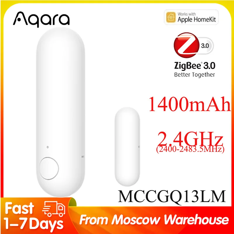 Aqara-sensor de porta e janela inteligente  p1  zigbee3.0  sensor de movimento sem fio para