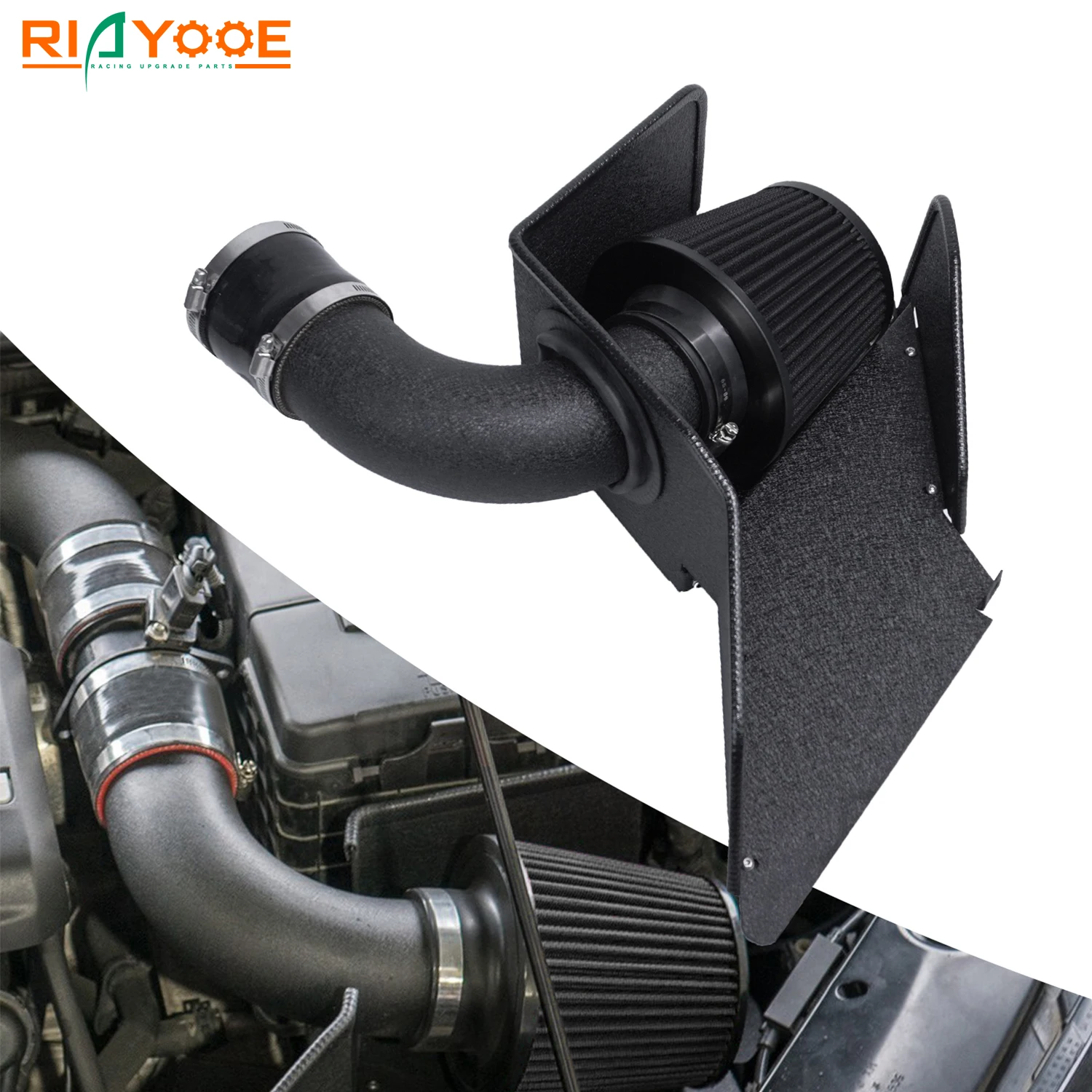 High Flow Cold Air Intake Kit Fits for EA888 GEN2 VW Golf MK6 GTI Passat Caddy Seat Leon Audi TT A3