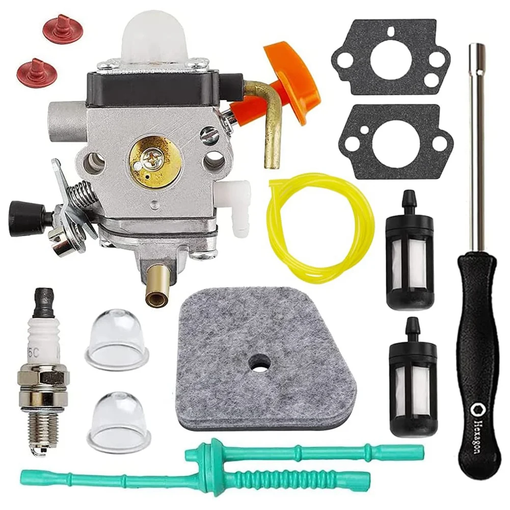 Vergaser-Kit für stihl fs90 fs110 ht101 fs130 fs100 = km110r km130 hl100 ht100 fs130r fs87 fs100r