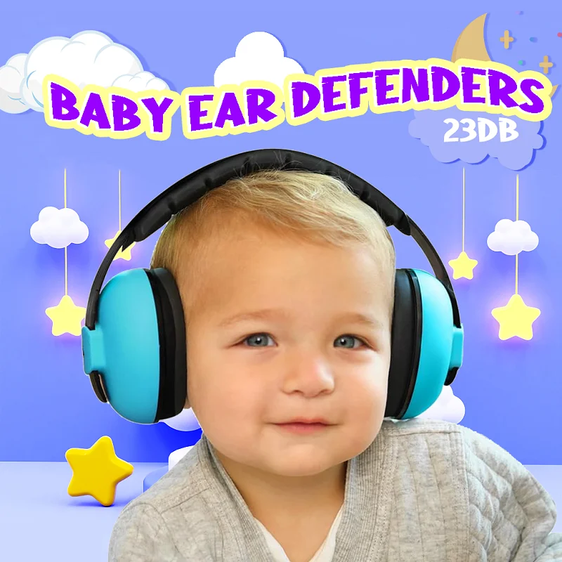 Baby Anti Geluid Koptelefoon Kinderen Slaap Oor Brancard Baby Oren Bescherming Kinderen