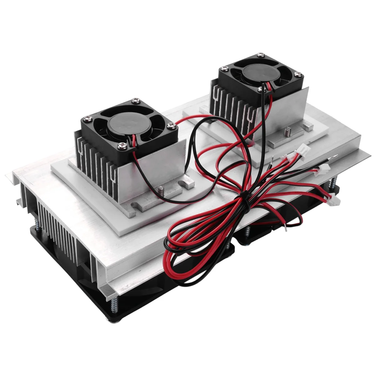 1 Stück 8,5x120 x mm w thermo elektrische Peltier Kühlung Halbleiter Kühlsystem Kit Doppel lüfter