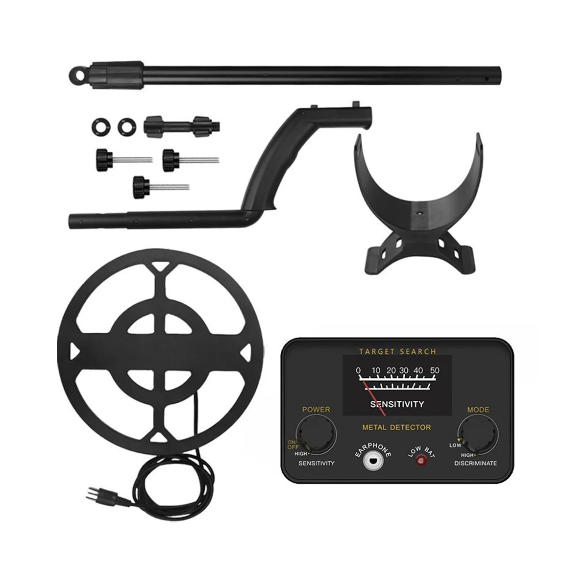 GT-200 Metall detektor Pin pointer Gold finder Maschine tragbarer Schatzsucher Gold tiefe