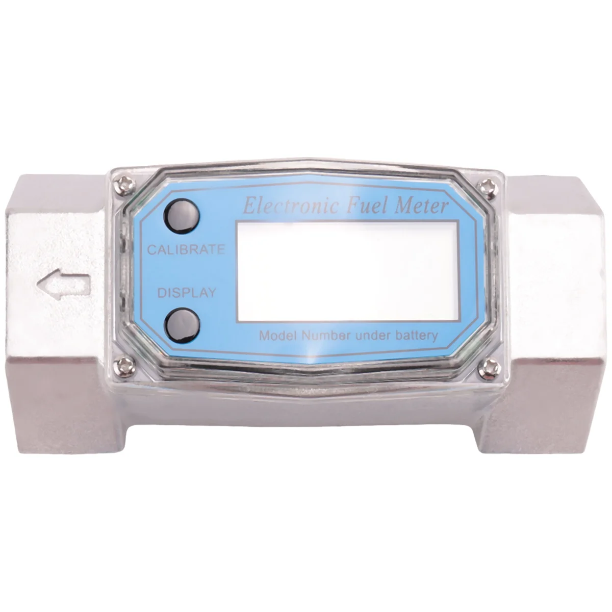 1,5 Zoll digitaler Turbinen-Durchfluss messer, LCD-Display-Kraftstoff-Wasser-Durchfluss messer,