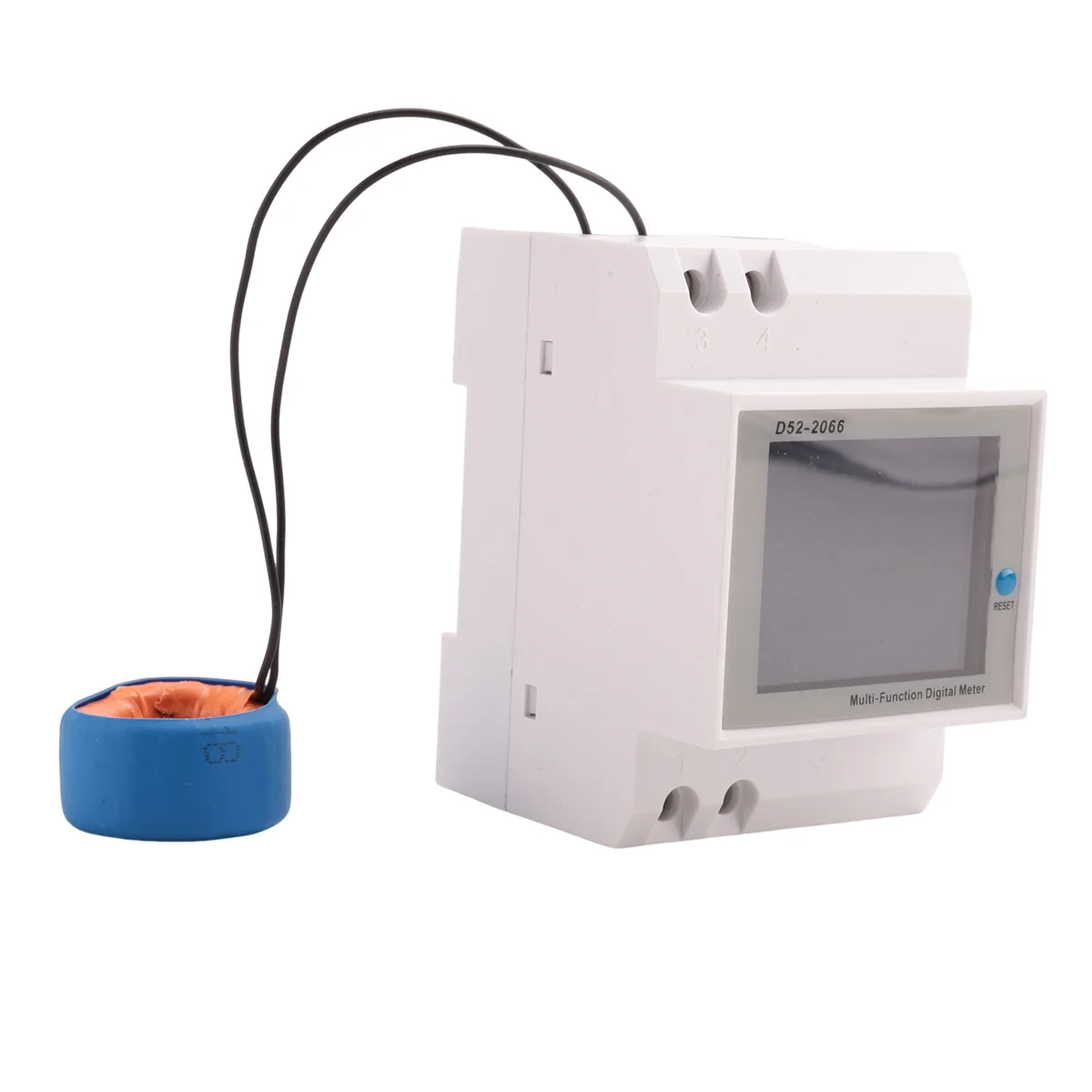 Digitaler einphasiger Wechselstrom 40-300V 100a Din Rail 6 in 1 Voltmeter Ampere meter Watt kWh