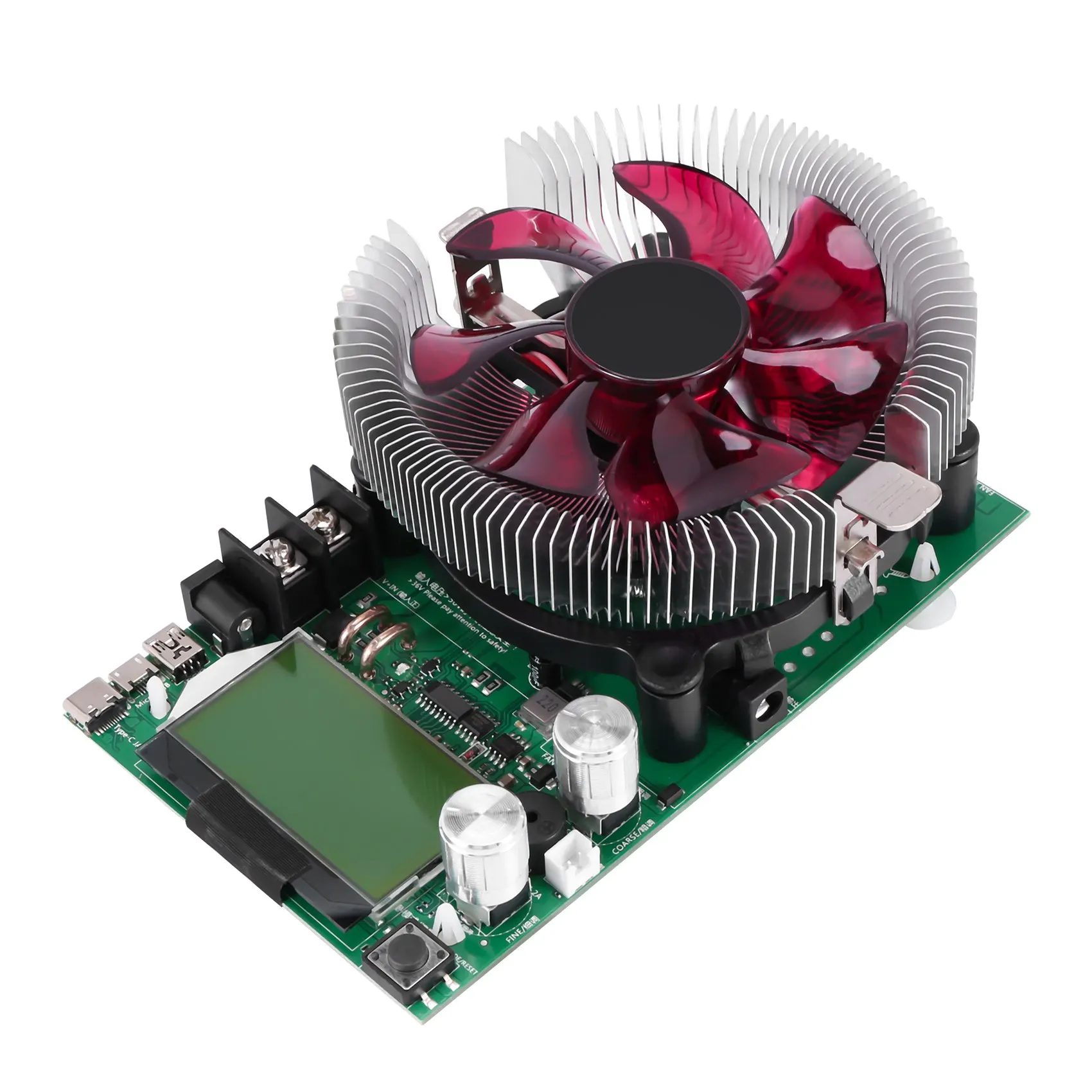 Elektronischer Last tester 150w 20a Widerstand einstellbarer Konstantstrom-Batterie kapazitäts