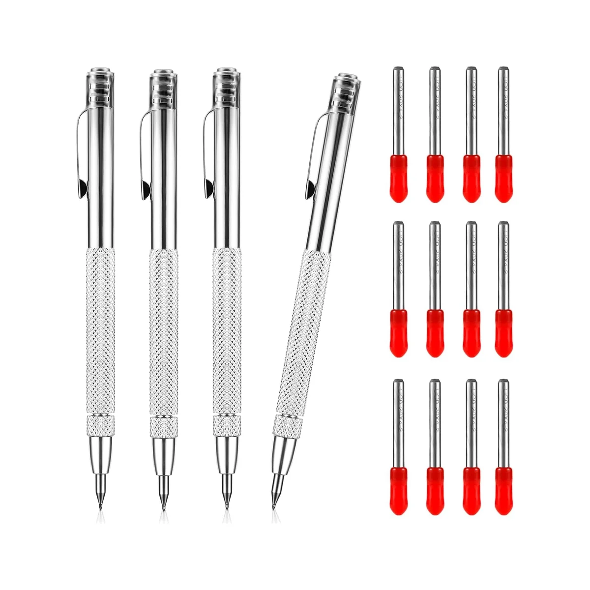 Wolframcarbid-Schreiber, Aluminiumkarbid-Schreiber mit Magnet, Ätz gravur stift mit Clip-Schreiber