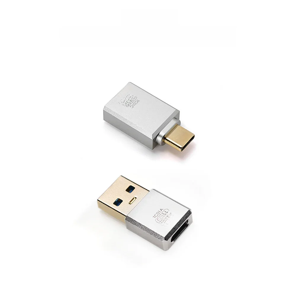 DD-HiFi Qualidade USB-C Conversor Adaptador, TC01A e TC01C, Compatível com Telefone, Computador, PC,