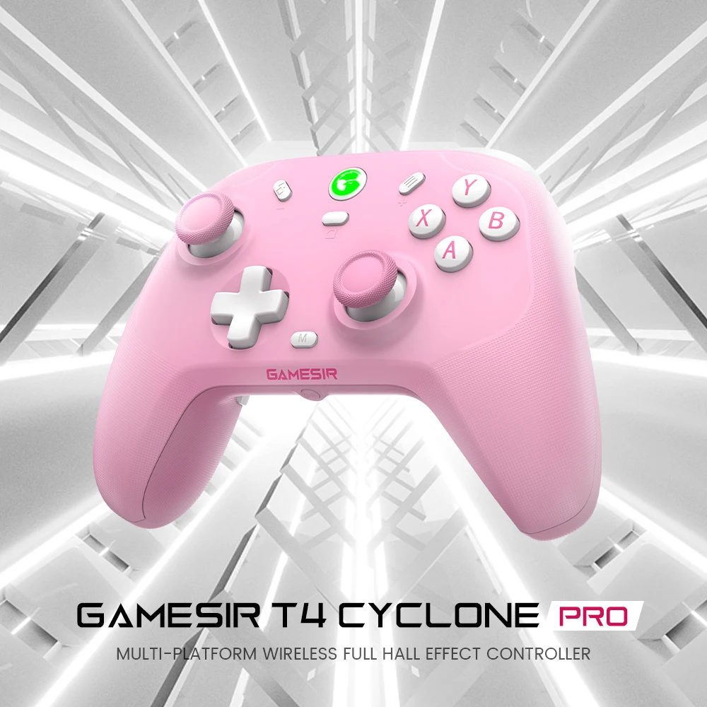 GameSir-Controlador Interruptor Sem Fio  T4 Cyclone Pro  Gamepad Gaming  Efeito Hall  Nintendo