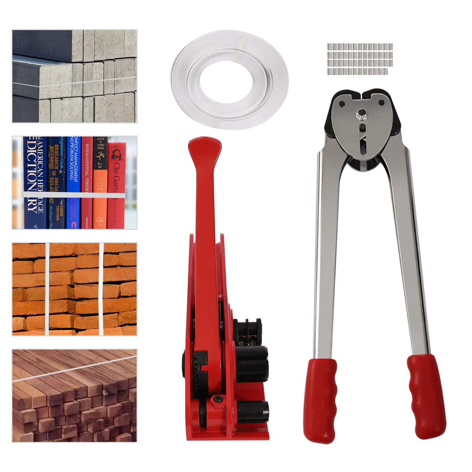 Umreifung spanner Ballen presse Set Versiegelung Verpackungs maschine Banding Tool Kit verschleiß