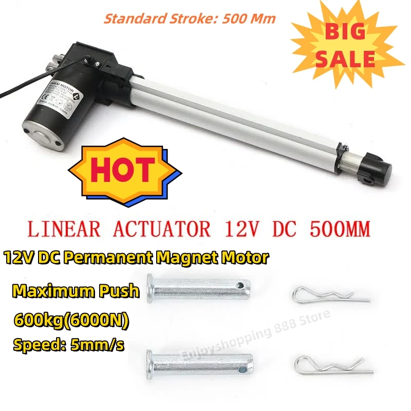 500mm elektrisches Linearantrieb-Hebe system dc12v 6000n zum Kippen des TV-Station-Massage tischs