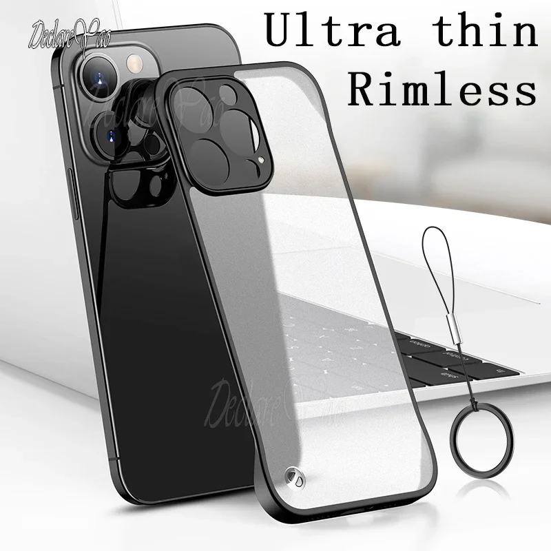 Abdeckung für Apple 14 Pro Hüllen schlanke gefrostete Coque für Apple iPhone 15 Pro Max Fall harte