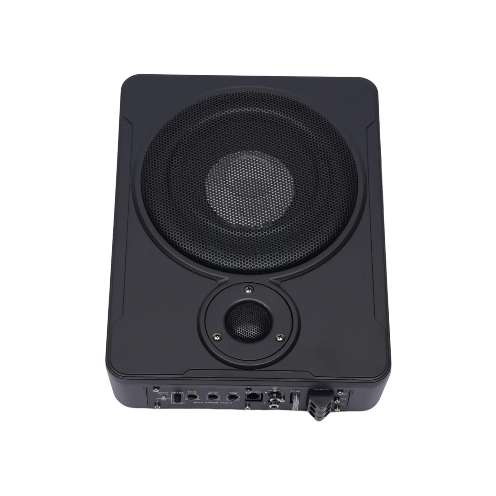 8 Zoll Auto aktiv Untersitz Subwoofer Audio-Set kompakt 600W mit Kabels atz für Fahrzeuge mit 12 V