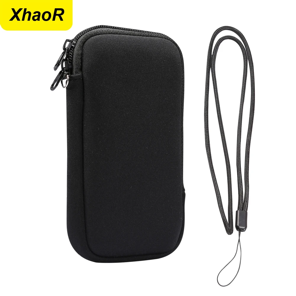 Universal Neoprene Zipper Mobile Phone Bag For iPhone 15 14 13 12 Pro Max Samsung Xiaomi Huawei