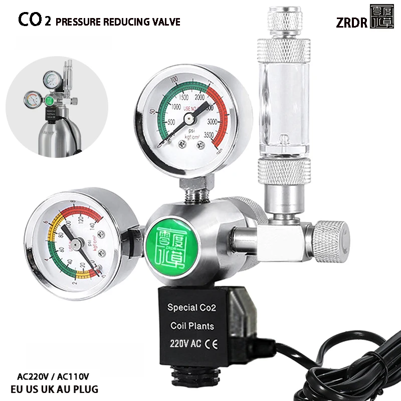 Aquarium Diyco2 Regler Magnet blasen zähler CO2-Steuerungssystem Reaktion wasserdichtes Aquarium