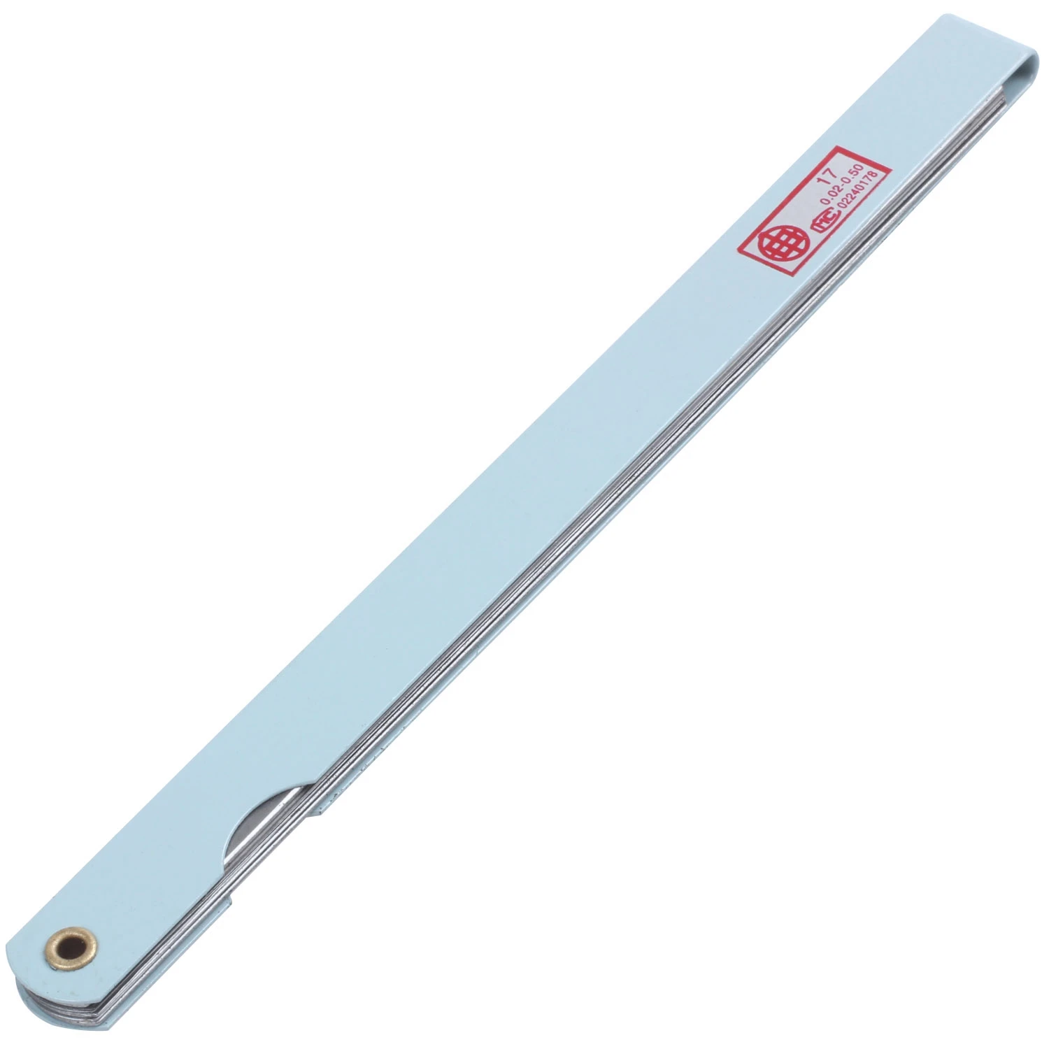 200mm lang 17 Blätter 0,02mm-1,0mm platzdick messen Fühler lehre