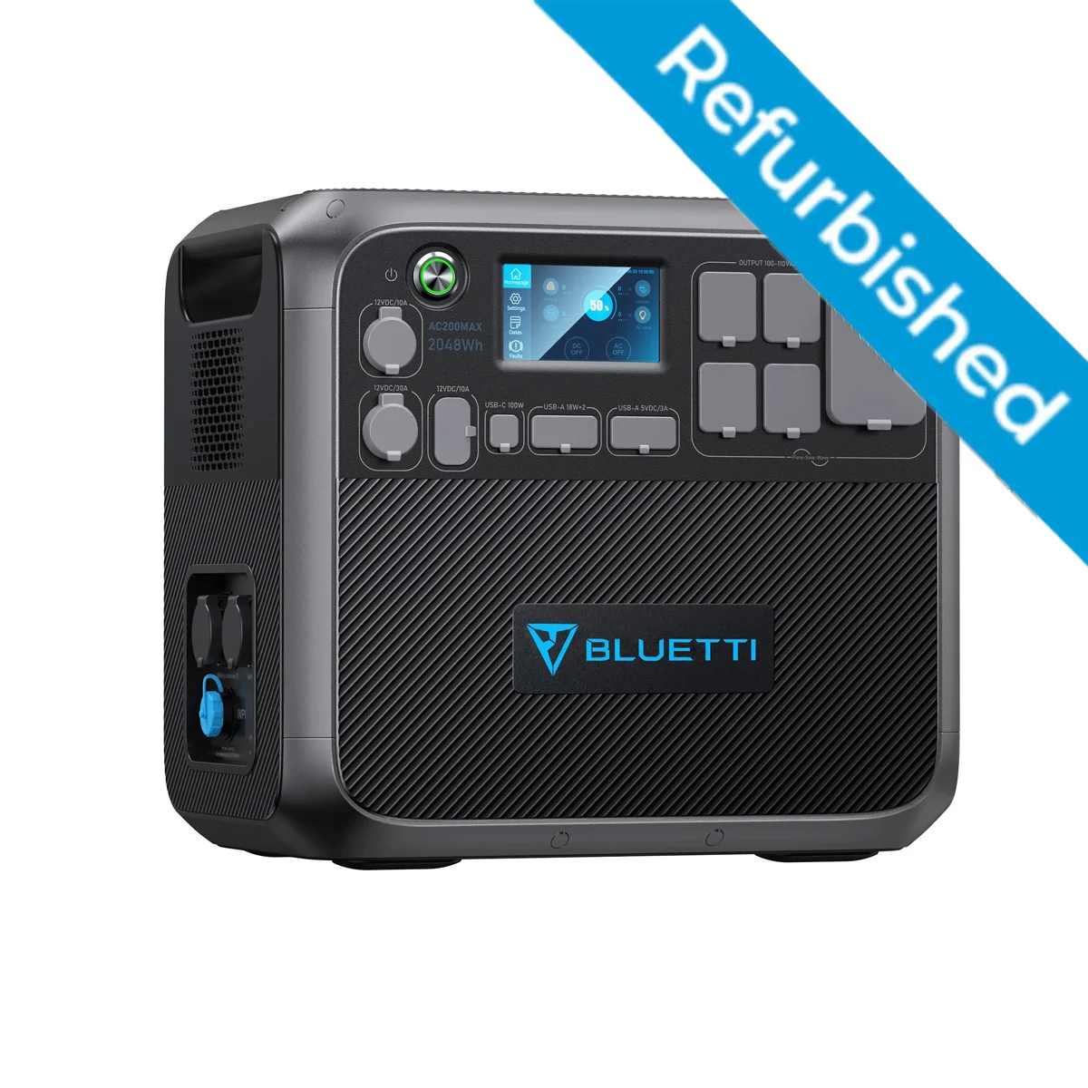 Bluetti renoviert ac200max 2,200w 2.048wh 40ah erweiterbare Kraftwerks strom versorgung lifepo4
