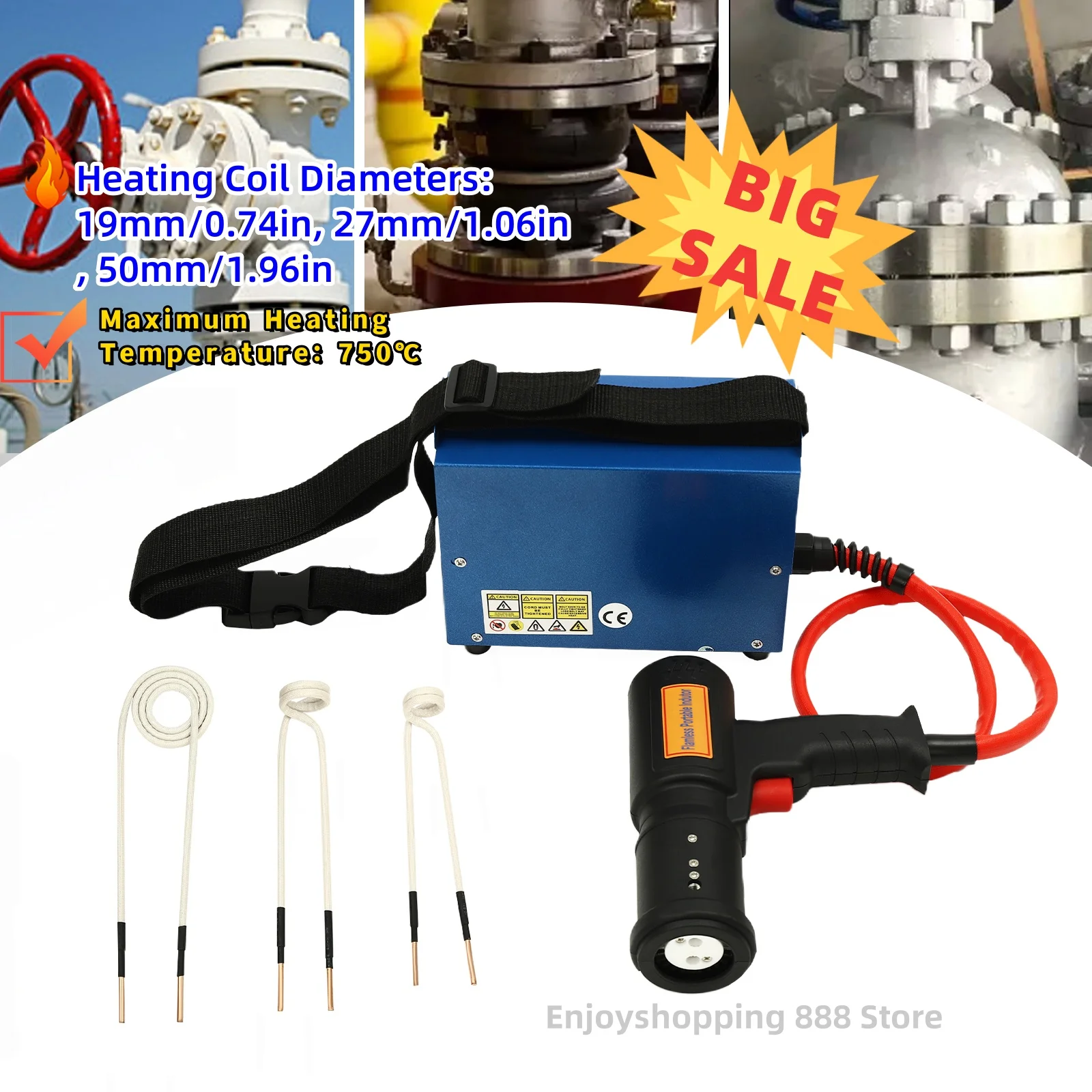 1500w magnetische Induktion heizung Autore paratur Bolzen entferner Werkzeuge flammen lose Wärme