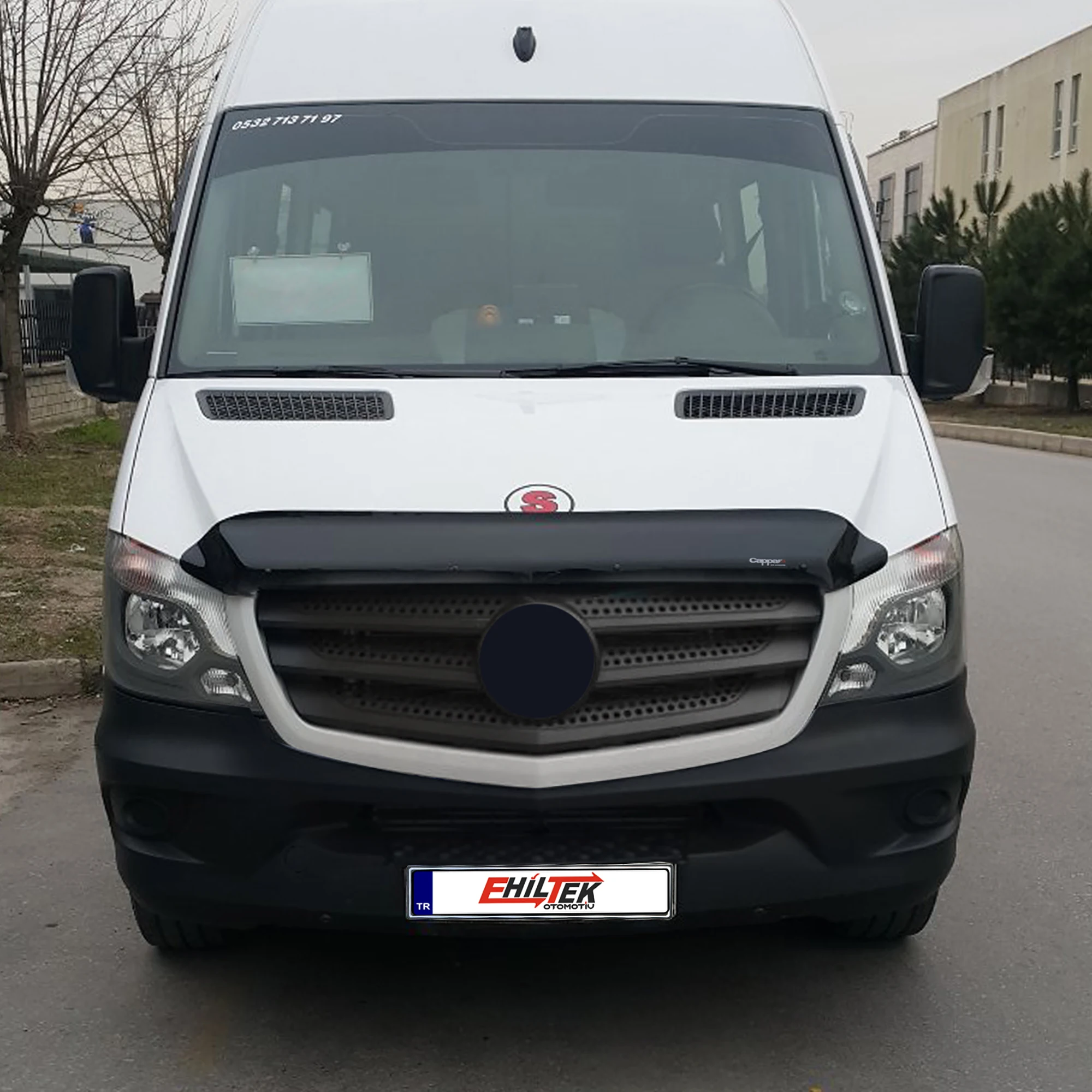 Hauben ab weiser für Mercedes Sprinter W906 (2014-2017) Bug Shield Motorhauben schutz/4mm dickes