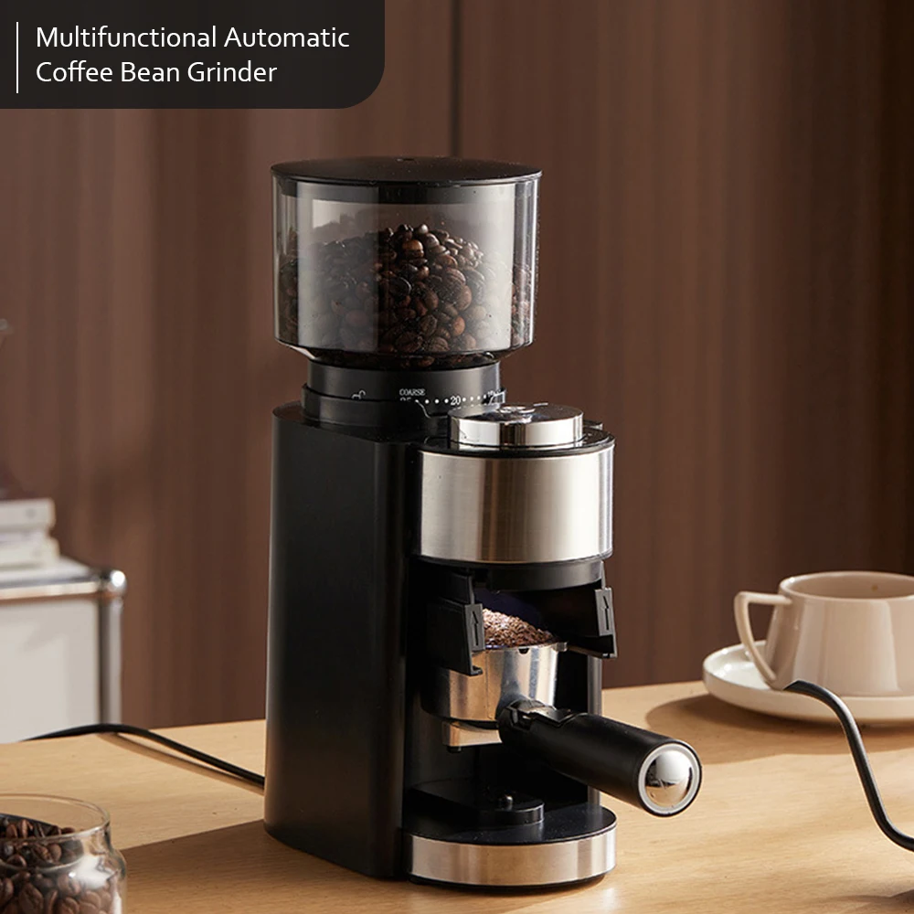 Elektrische Kaffeemühle automatische konische Grat mühle Kaffeemühle für 2-12 Tassen French Press