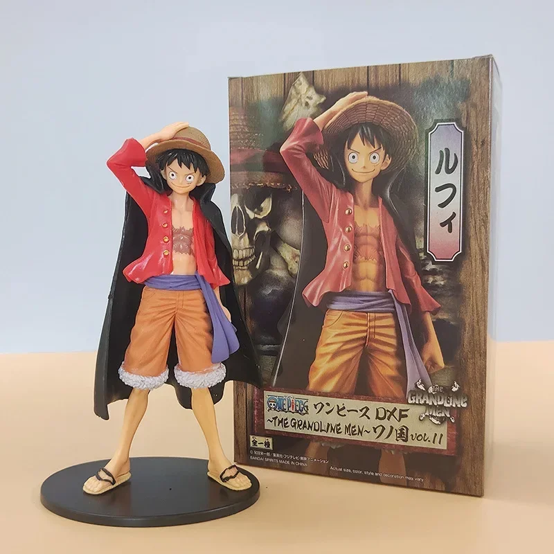 17cm One Piece Luffy Figures Model Monkey D. Luffy Action Figure One Piece Anime Statue Collection