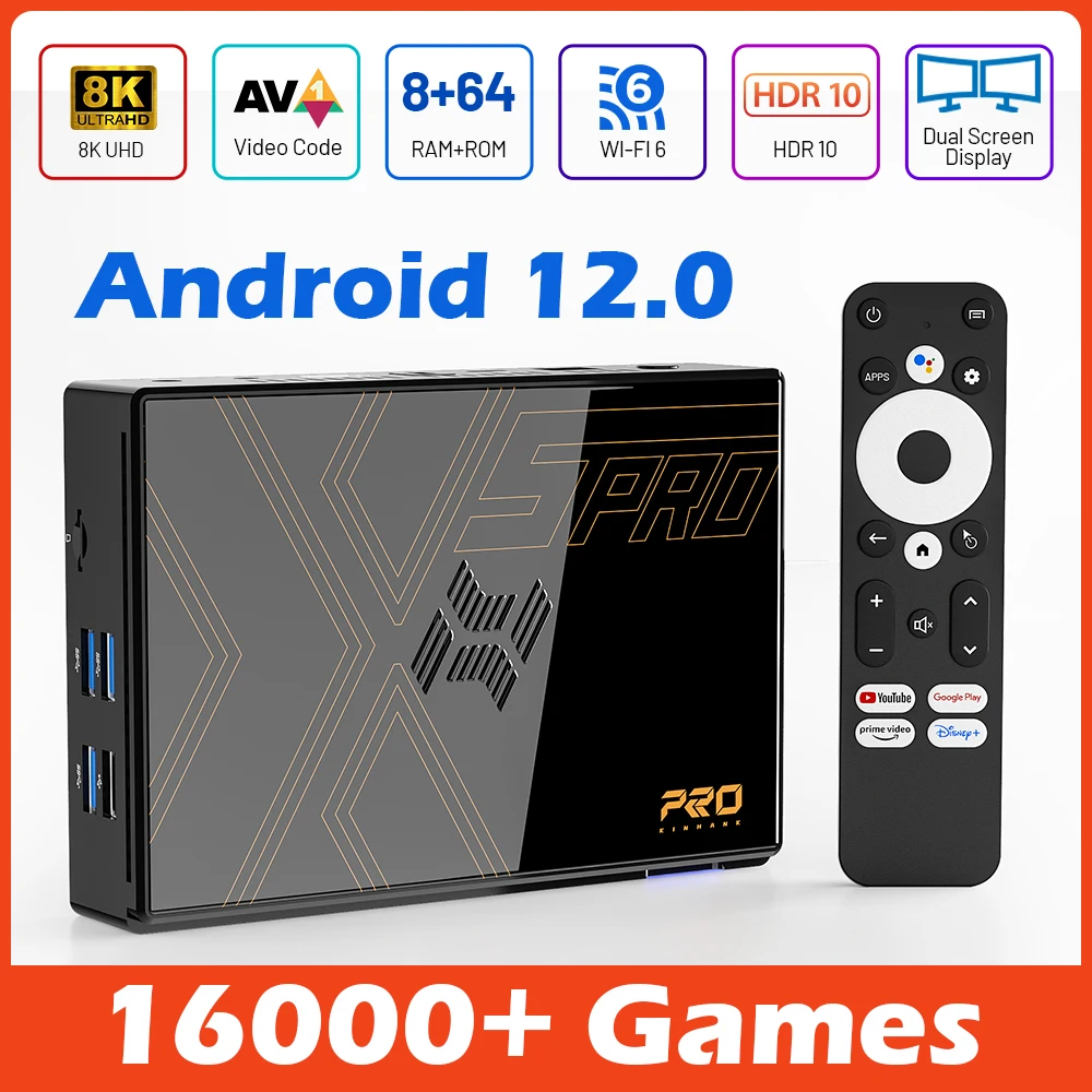 Retro-Videospiel konsolen Super konsole x5 pro mit 320g/4t Festplatte für ps2/ps1/wii/n64/ss 16000