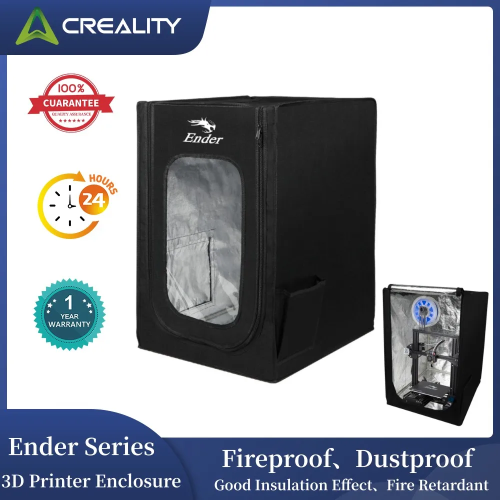 Creality ender3 3d drucker gehäuse feuerfeste staub dichte konstante temperatur drucker