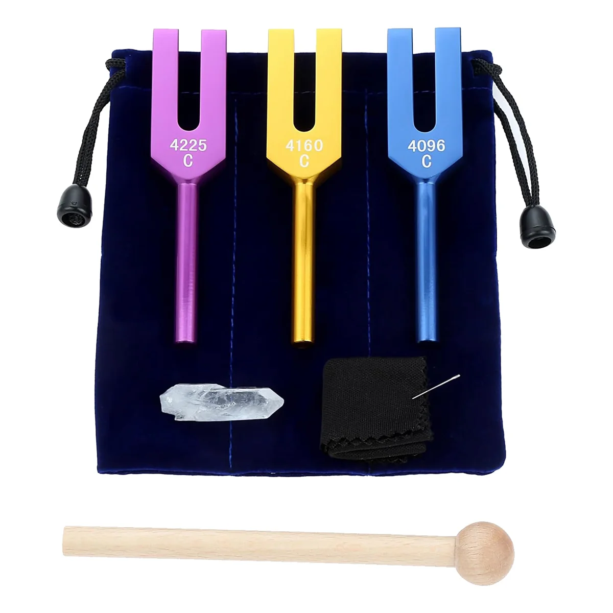 Stimmgabeln Set 4096 Hz 4160 Hz 4225 Hz für Klang heilung, Musik instrument, Klang vibrations