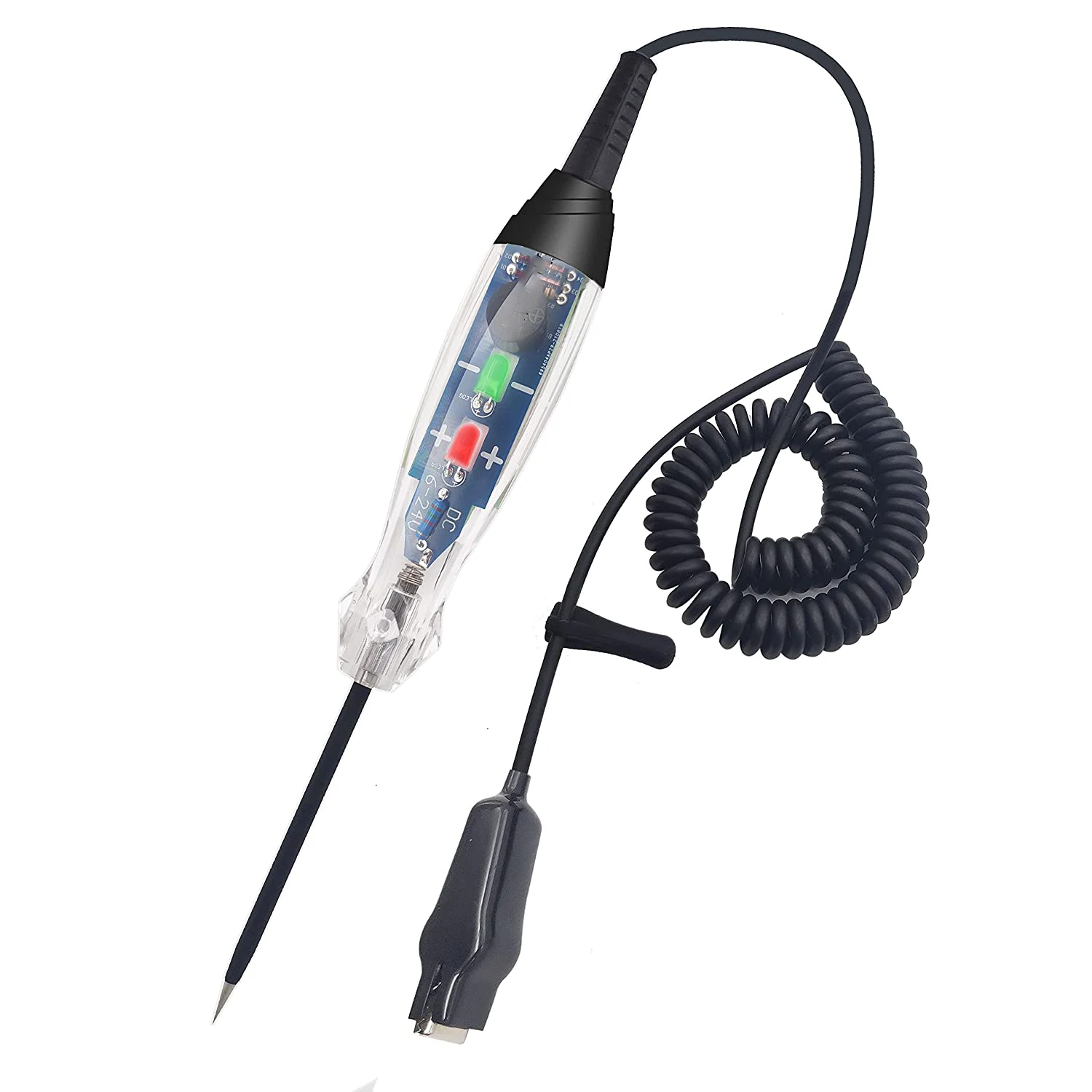 Kfz-Test licht 6-24V DC Dual-LED-Schaltung tester, Auto-Elektro-Tester Licht werkzeug mit Summer