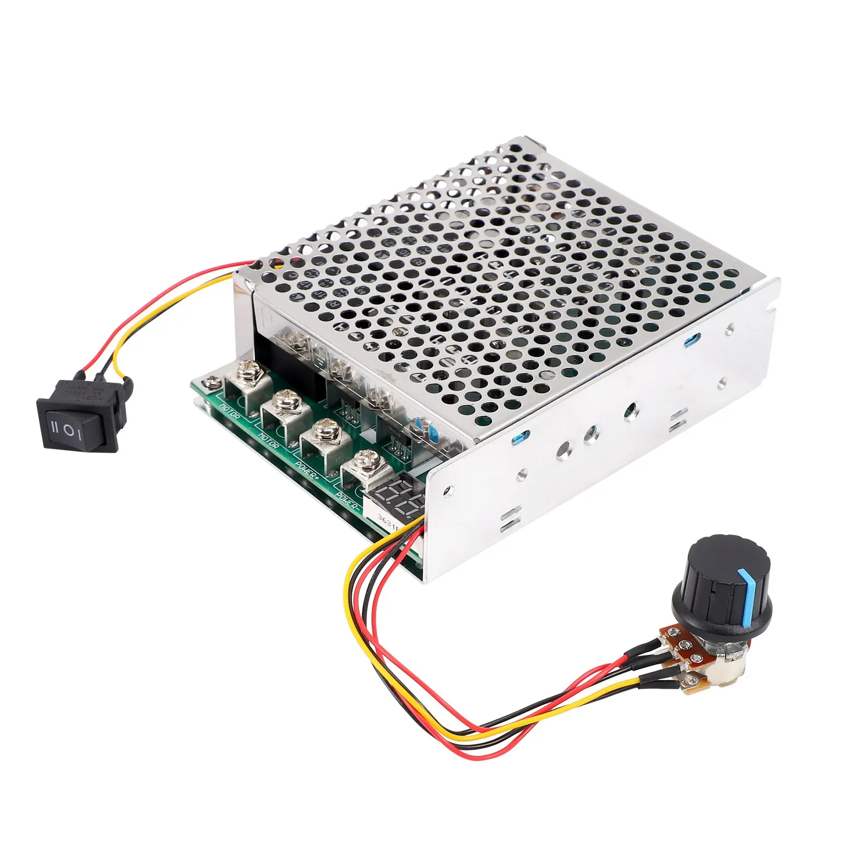 DC 10-55V 100a 3000W Motor drehzahl regler reversible PWM-Steuerung Vorwärts-und Rückwärts regler
