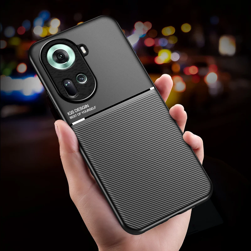 Schlanke leichte Magnet hülle für Oppo Reno 11 10 9 Pro plus 8t 7 Telefon zubehör für Oppo Find x5