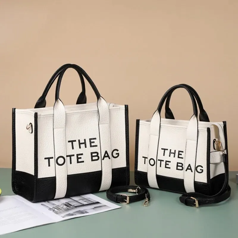 Luxury Designer Handbag The Tote Bags for Women PU LeatherShoulder Bag Letter Crossbody Bag Trave