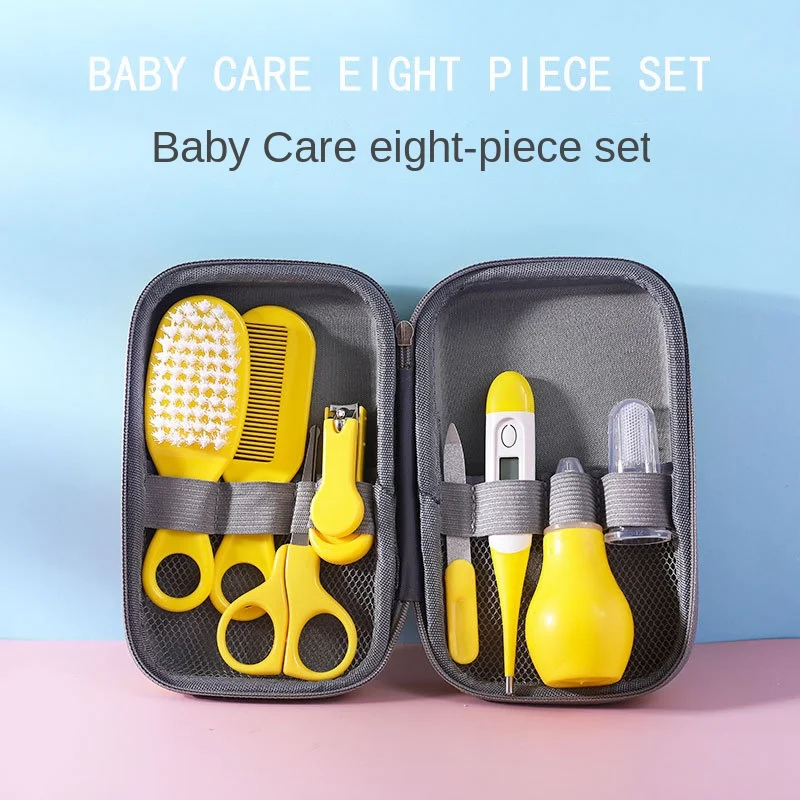 Großhandel Baby Pflege und Gesundheits wesen Kit mit 8 Stück unverzicht bare Werkzeuge und Eva
