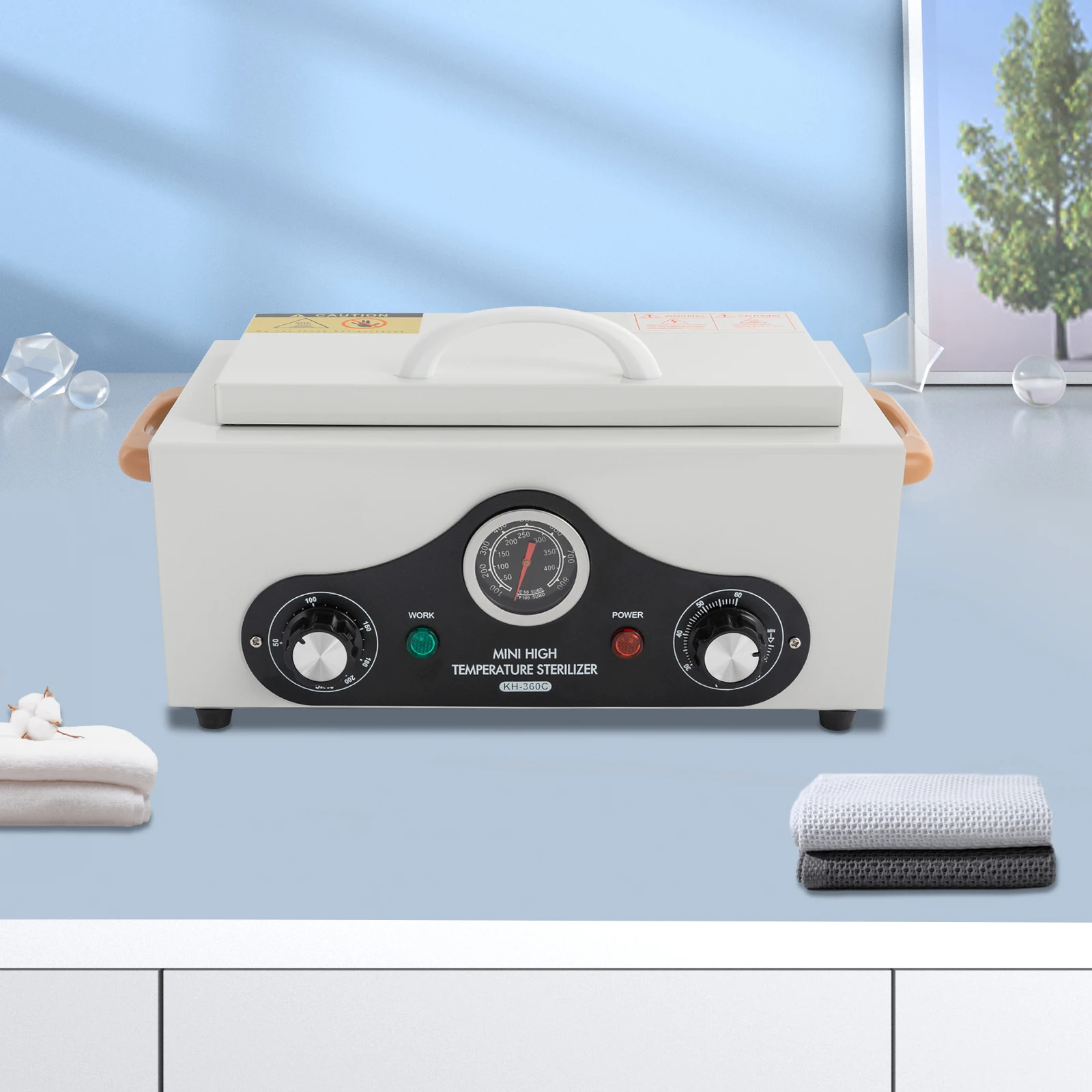300w Nagel werkzeuge Sterilisator Hochtemperatur-Sterilisator Desinfektion werkzeug Friseur läden,