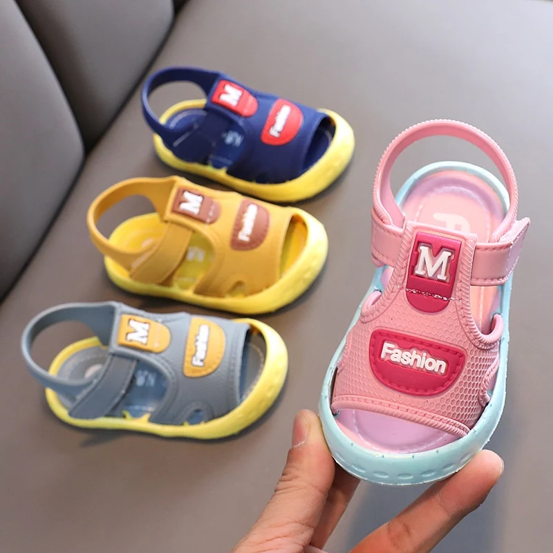 Sommer Kinder Sandalen Jungen Strands chuhe sportliche Mädchen Baby weichen Boden rutsch feste