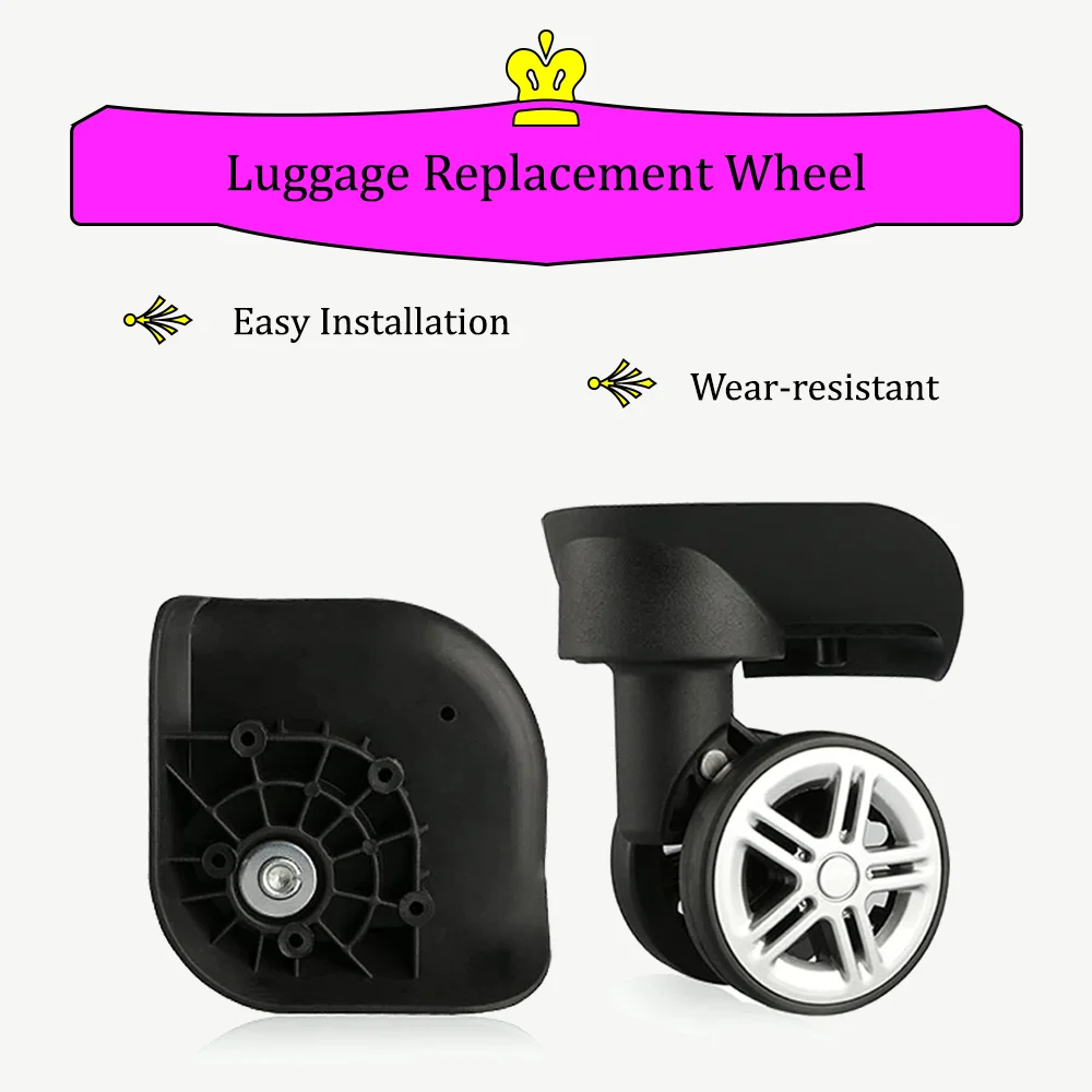 W139 Gepäck koffer Rad zubehör Ersatz rollen Business Box Reisetasche Anti-Verschleiß Universal