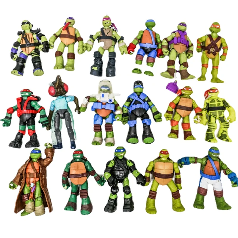 Spiel kameraden grüne Ninjas Schildkröte Rapha els Michael angelos Leonardos Donatellos Puppe