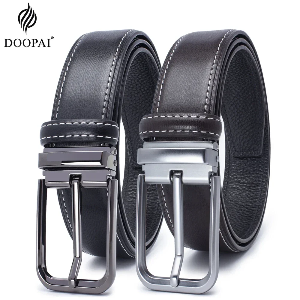 Herren Echt leder Nadel schnalle Gürtel Designer Gürtel für Mann mit Lederband Business Kleid Herren