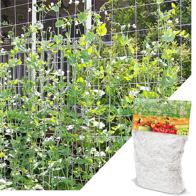 Pflanzenkletternetz Mesh Luffa Netting für Morning Glory Vine Flowers Gartenpflanzen Kletternetz