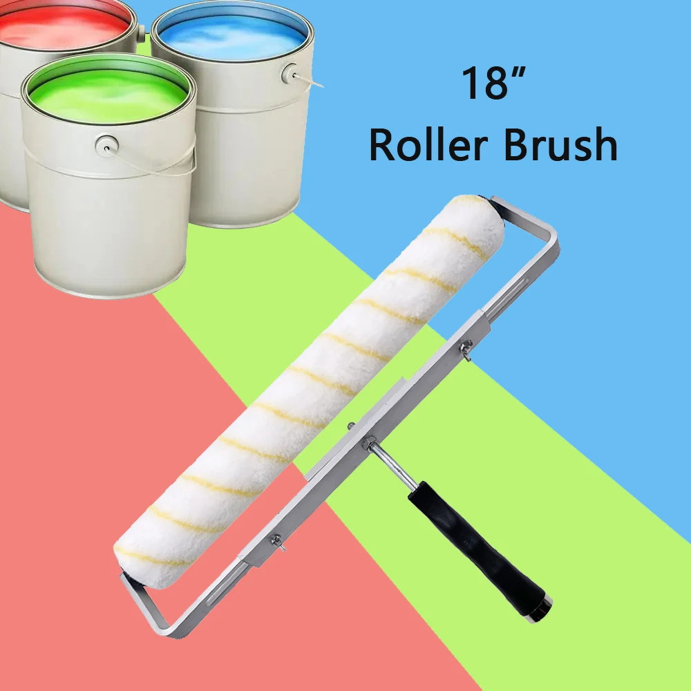 18 Zoll Roller Pinsel für Wände mit Rahmen Farb roller Set Home Mal zubehör für Tür Schlafzimmer
